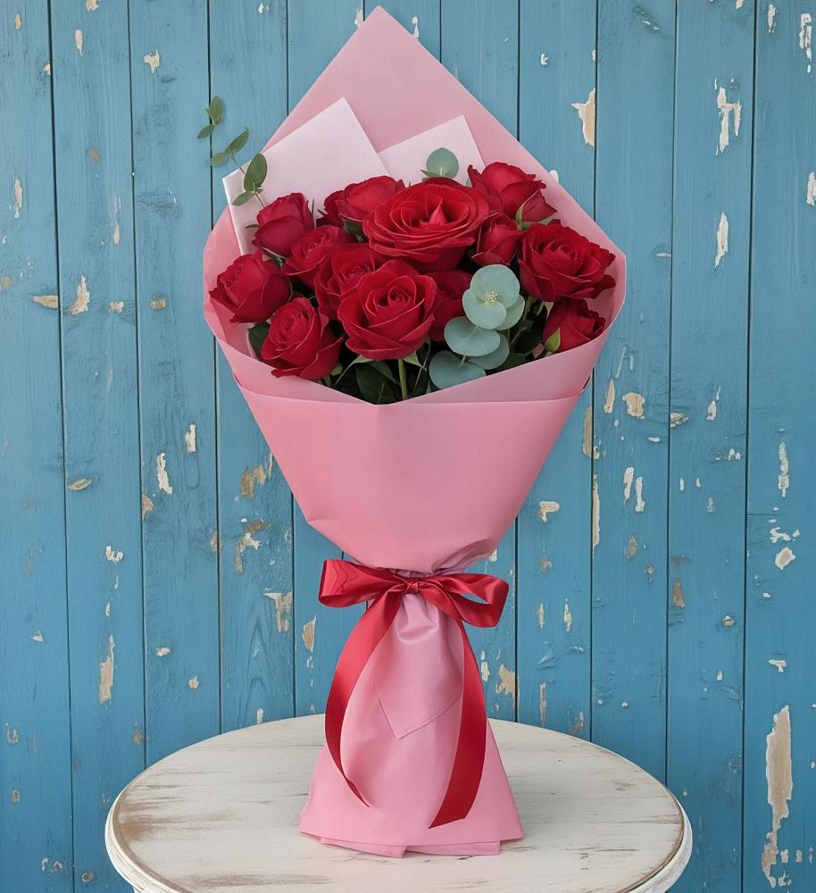 Букет цветов из: Розы в Белые Берега