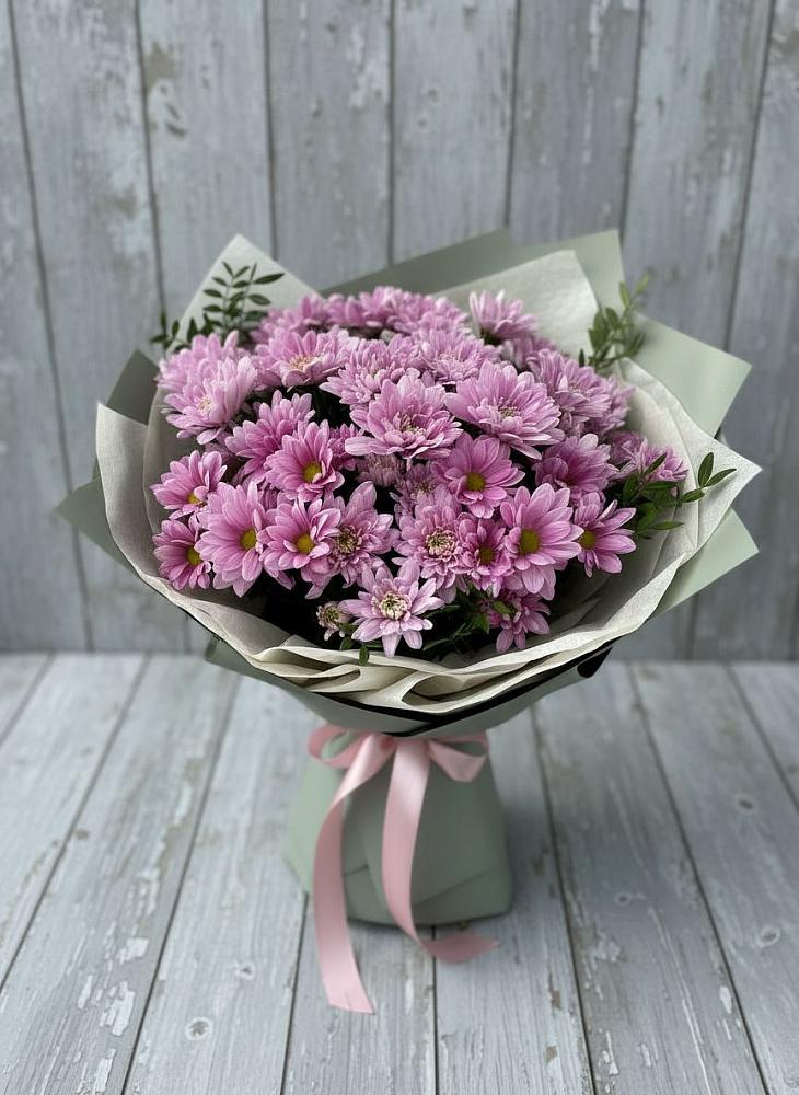 Букет цветов из: Хризантемы в Белые Берега