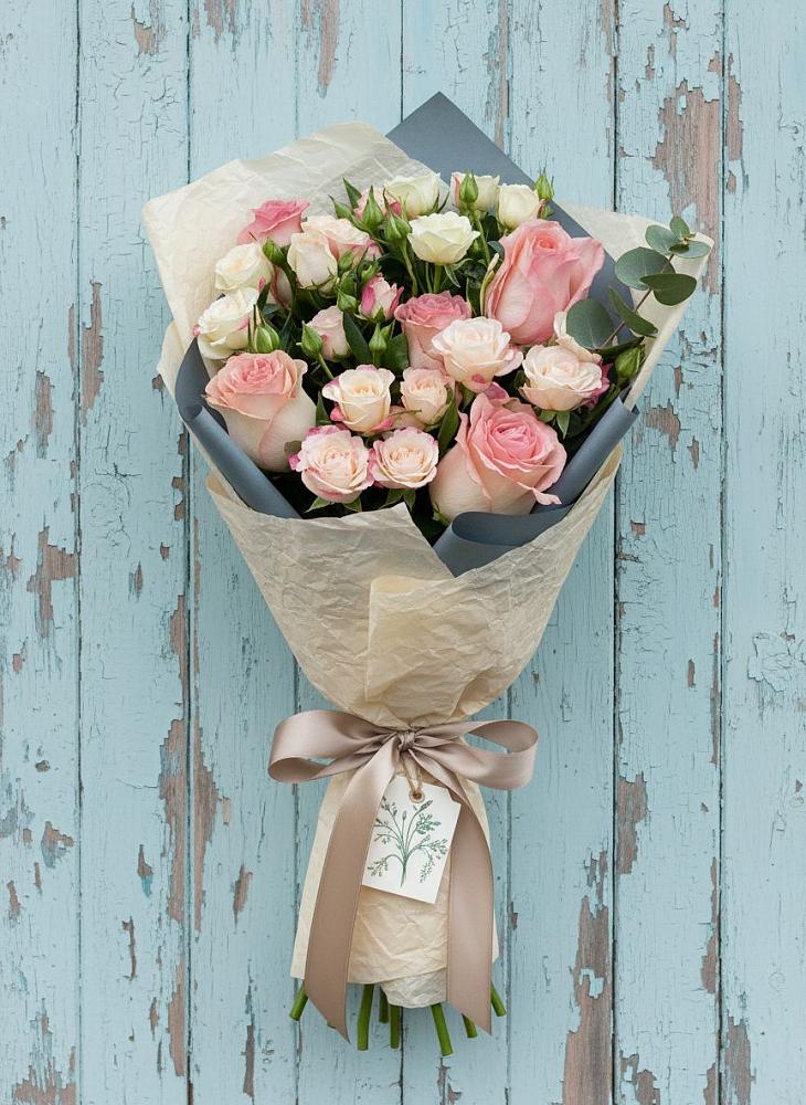 Букет цветов из: Розы в Белые Берега