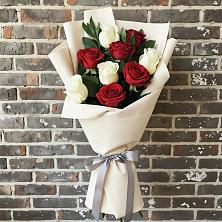 Букет цветов из:  Розы в Белые Берега