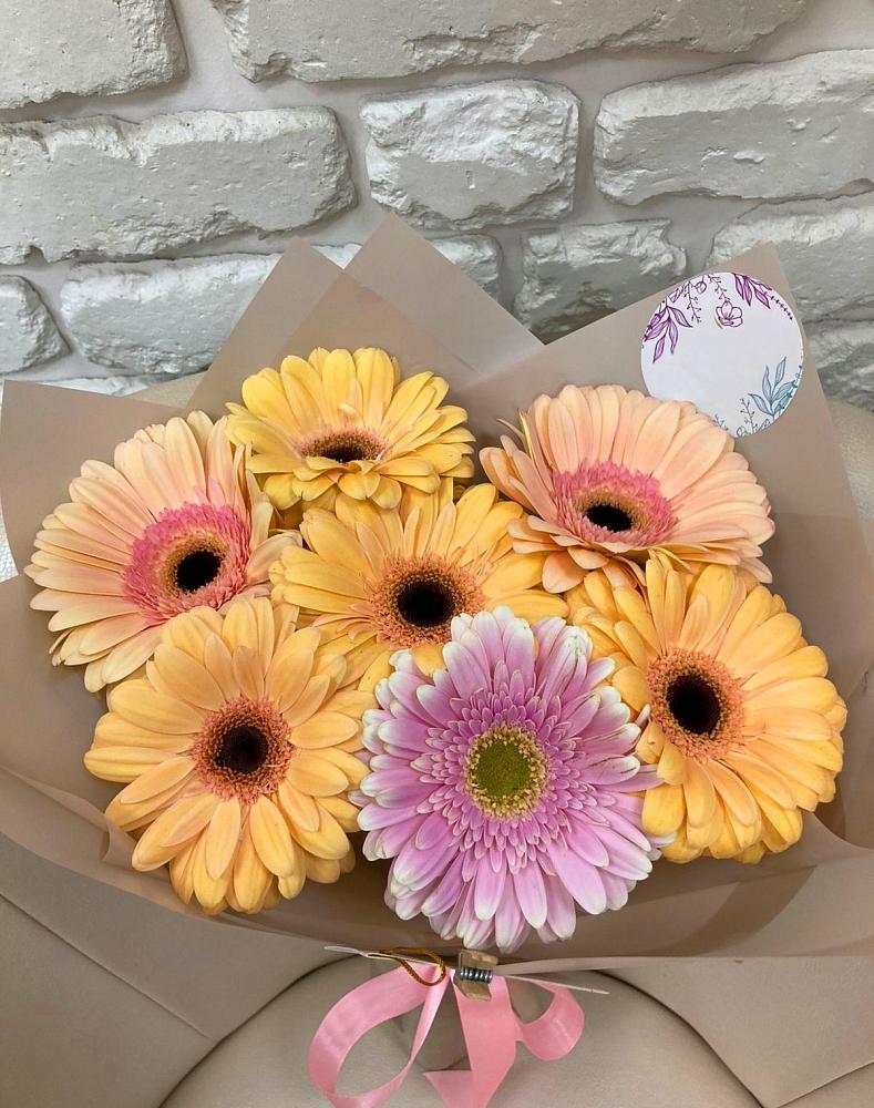 Букет цветов из: Герберы в Белые Берега