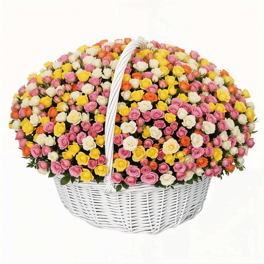 Премиум букет из: Розы в Белые Берега