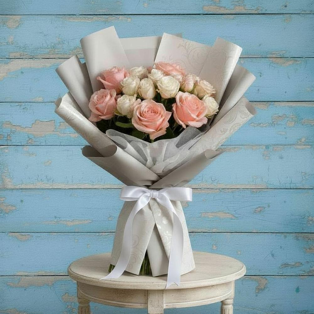 Букет цветов из: Розы в Белые Берега