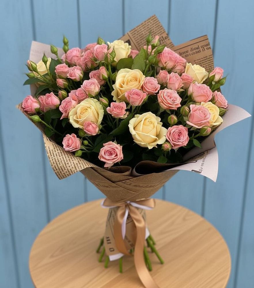 Букет цветов из: Розы в Белые Берега