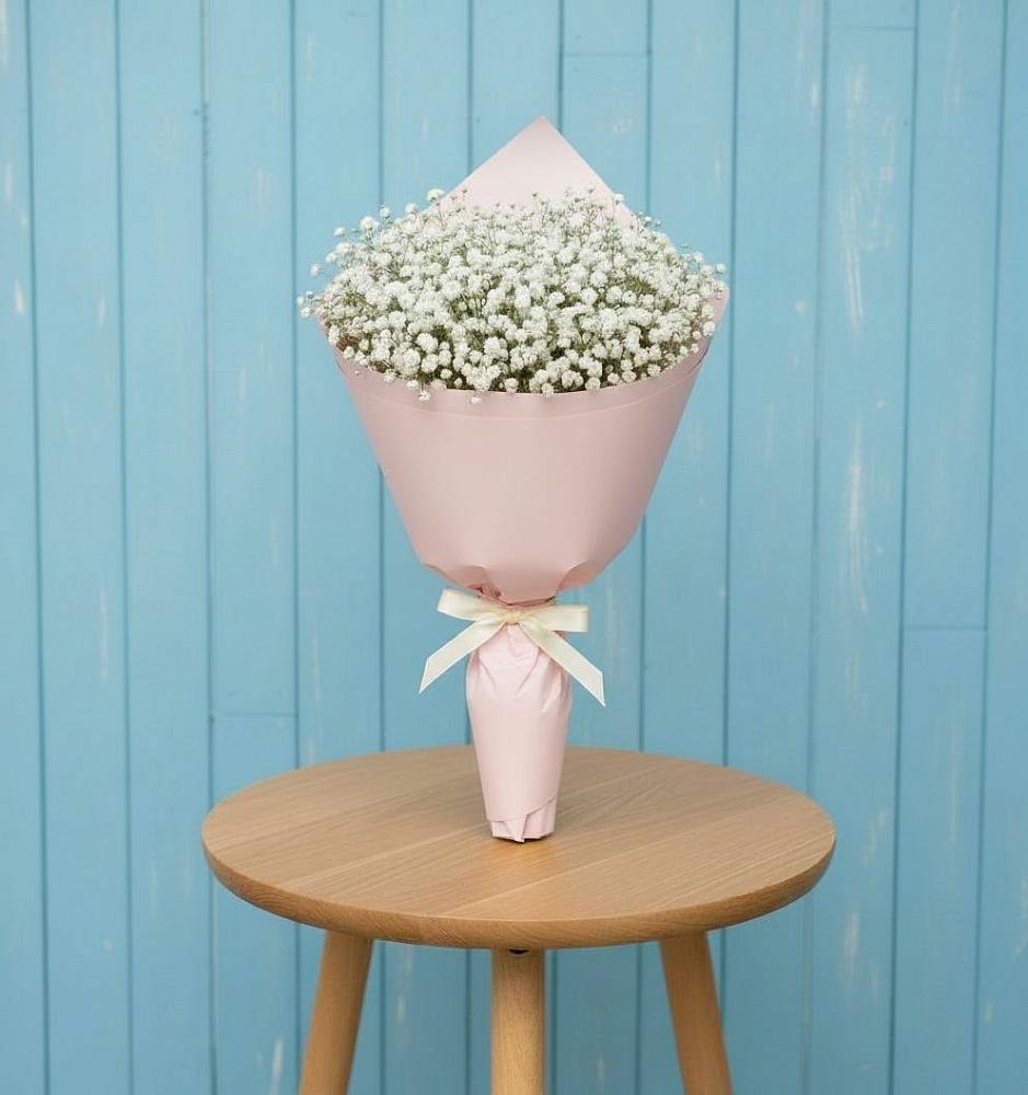 Букет цветов из: Гипсофила в Белые Берега