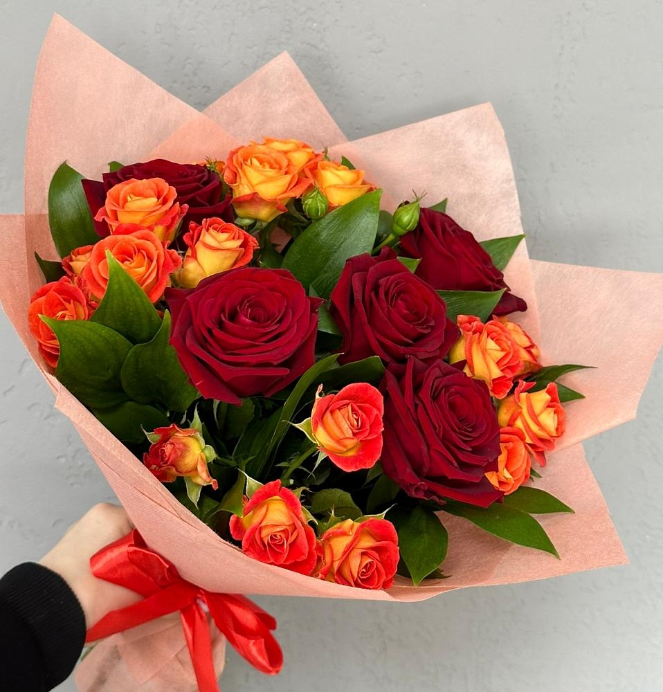 Букет Любовь и восторг в Белые Берега