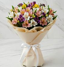 Букет цветов из:  Альстромерии в Белые Берега