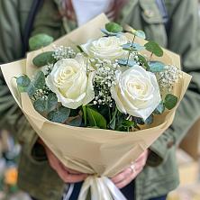 Букет Нежные грёзы в Белые Берега Букет цветов из: Розы в Белые Берега