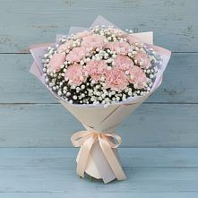 Букет цветов из:  Гвоздики в Белые Берега