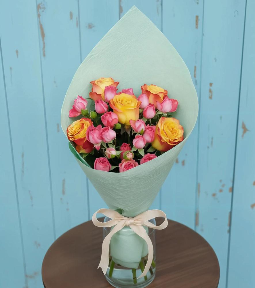 Букет цветов из: Розы в Белые Берега