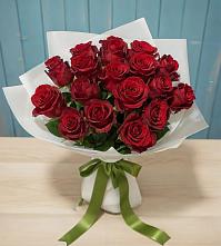Букет Красные розы в Белые Берега