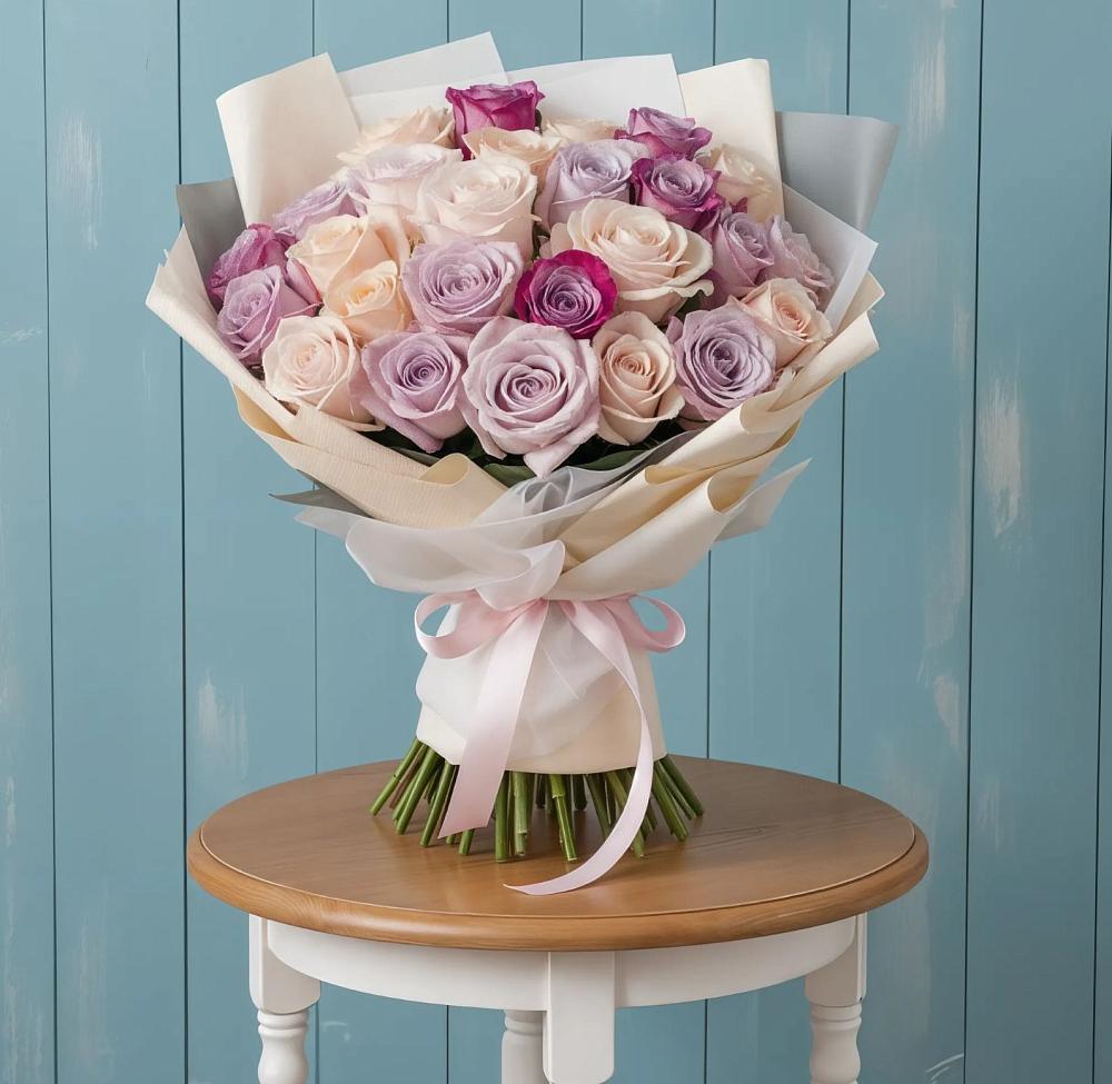 Букет цветов из: Розы в Белые Берега