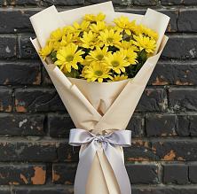 Букет цветов из:  Хризантемы в Белые Берега