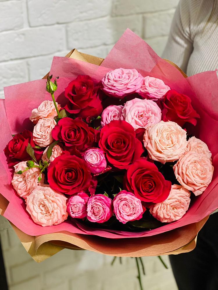 Букет цветов из: Розы в Белые Берега