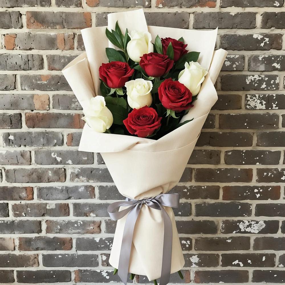 Букет цветов из: Розы в Белые Берега