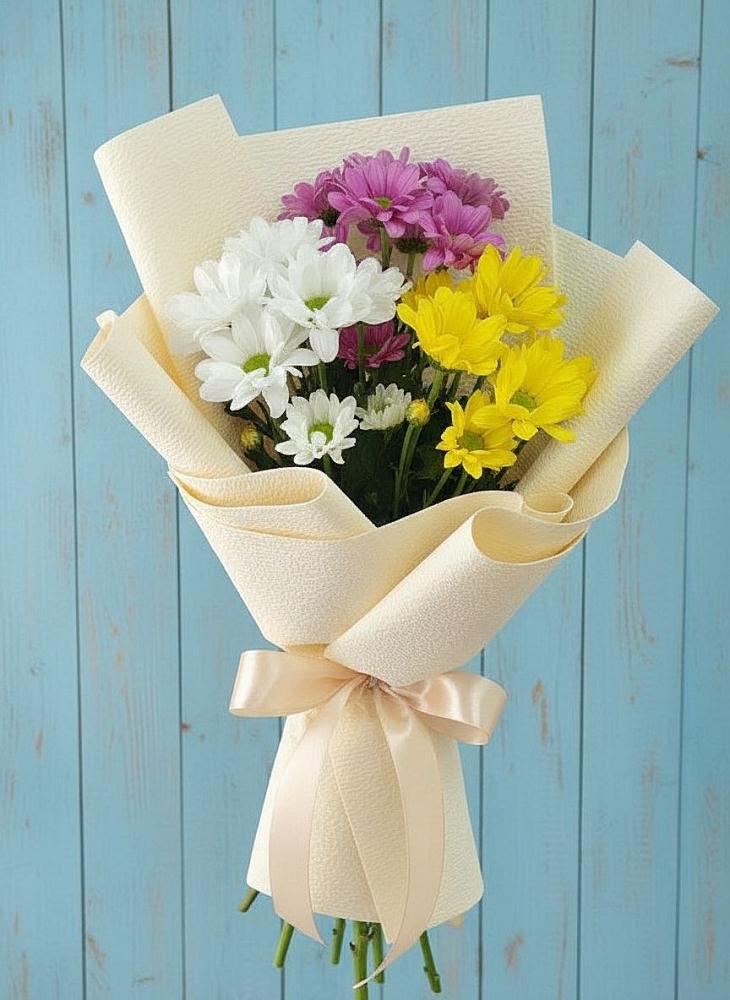 Букет цветов из: Хризантемы в Белые Берега