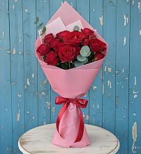 Букет цветов из:  Розы в Белые Берега