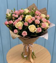 Букет цветов из:  Розы в Белые Берега