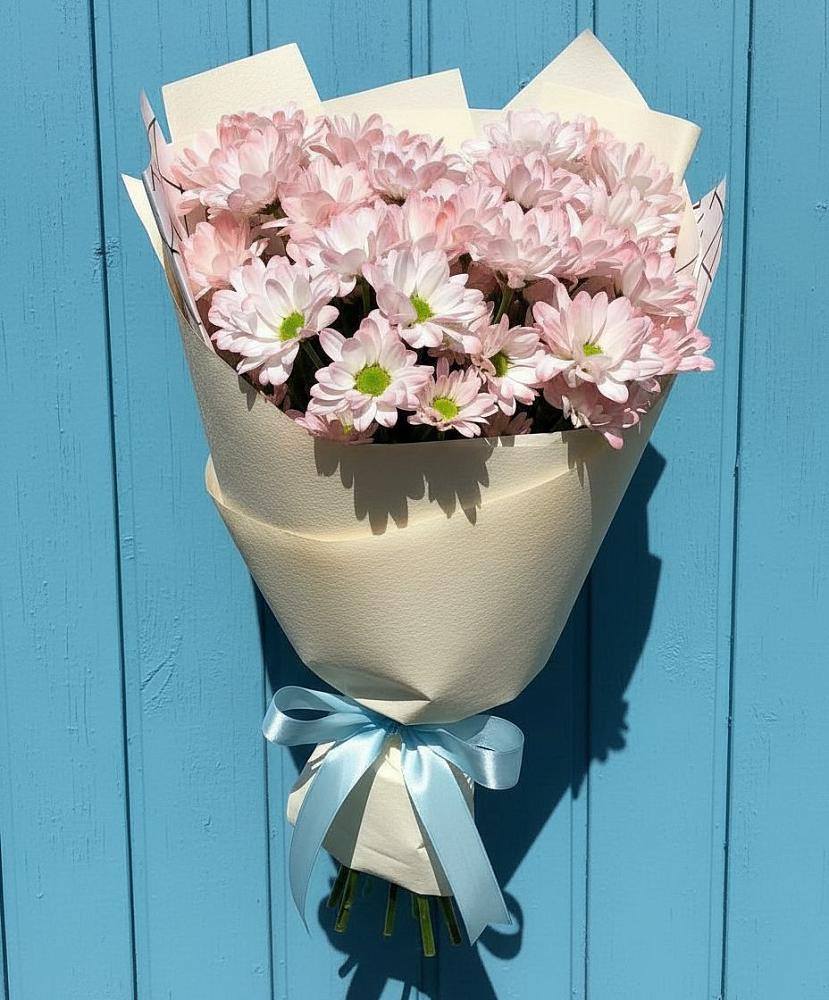 Букет цветов из: Хризантемы в Белые Берега