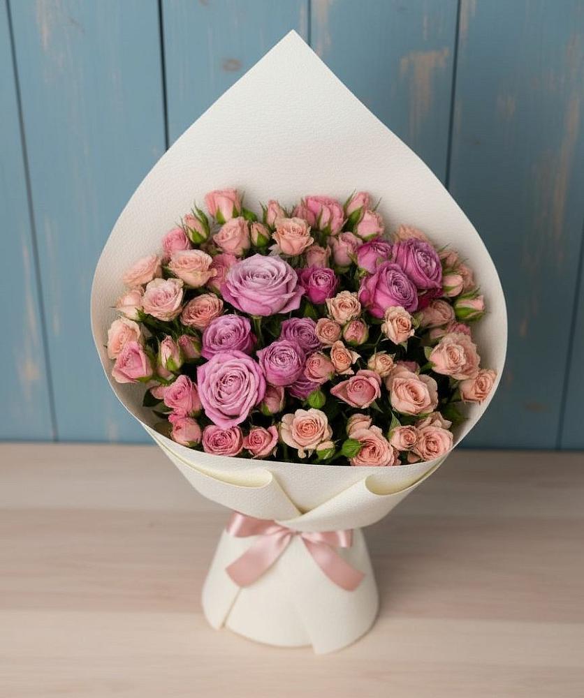 Букет цветов из: Розы в Белые Берега