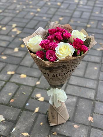 Букет цветов из: Розы в Белые Берега