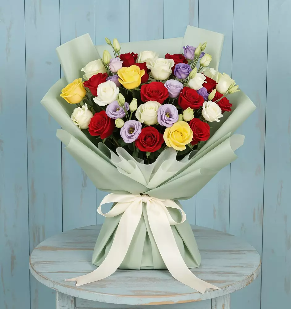 Букет цветов из: Розы в Белые Берега