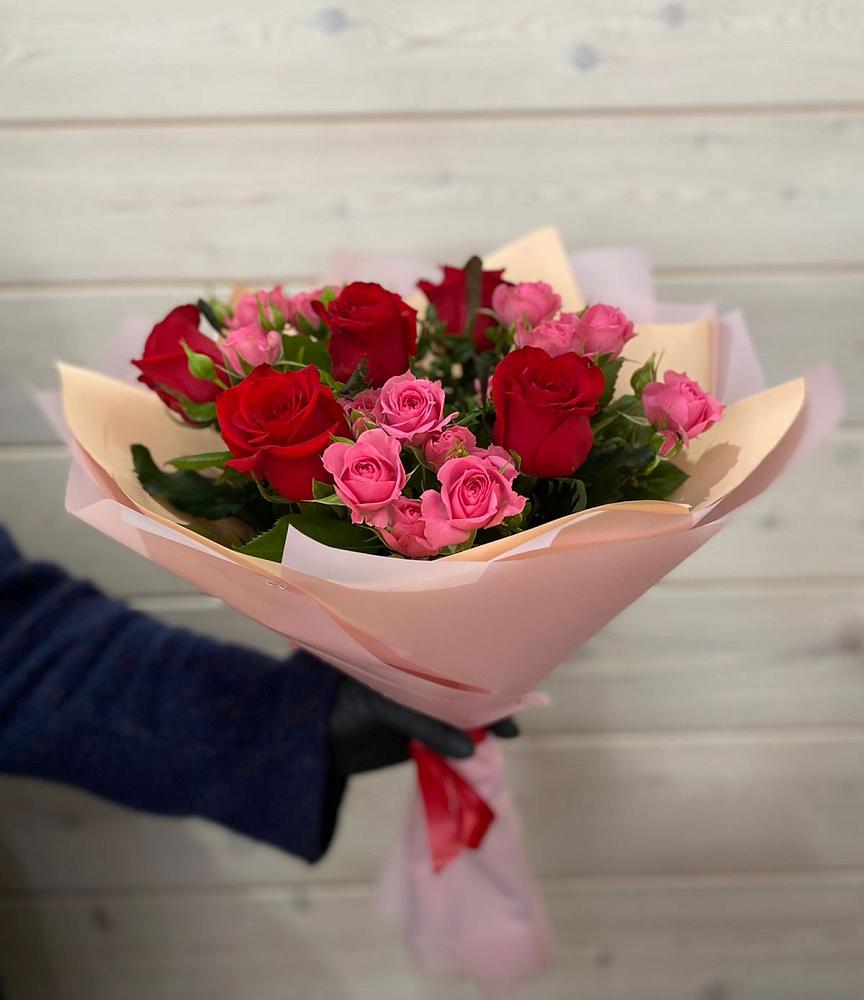 Букет цветов из: Розы в Белые Берега