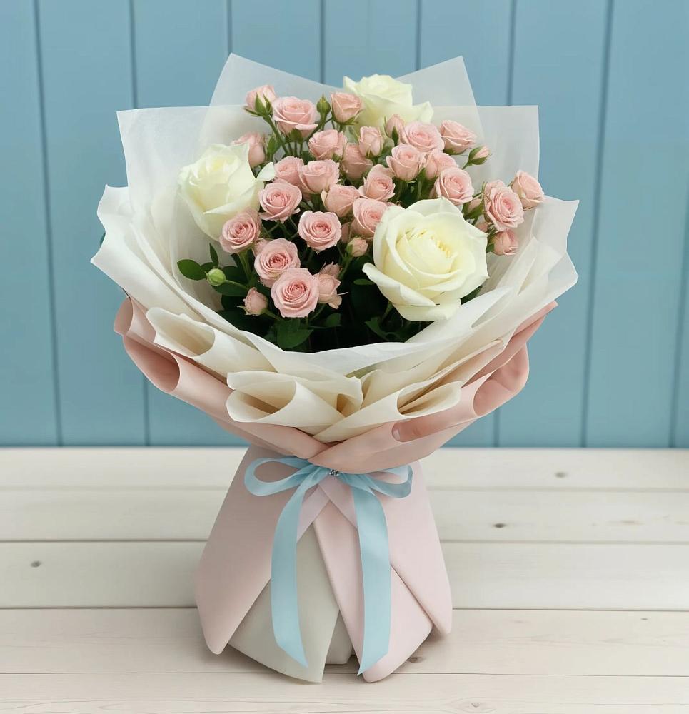 Букет цветов из: Розы в Белые Берега